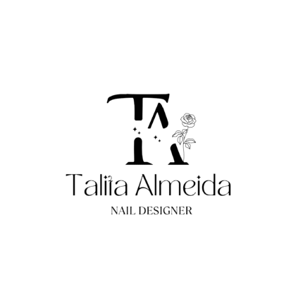 Comprar Logo Tallita Almeida Nail design, logo, modelo de logo, nail design, design de unhas, loja logo